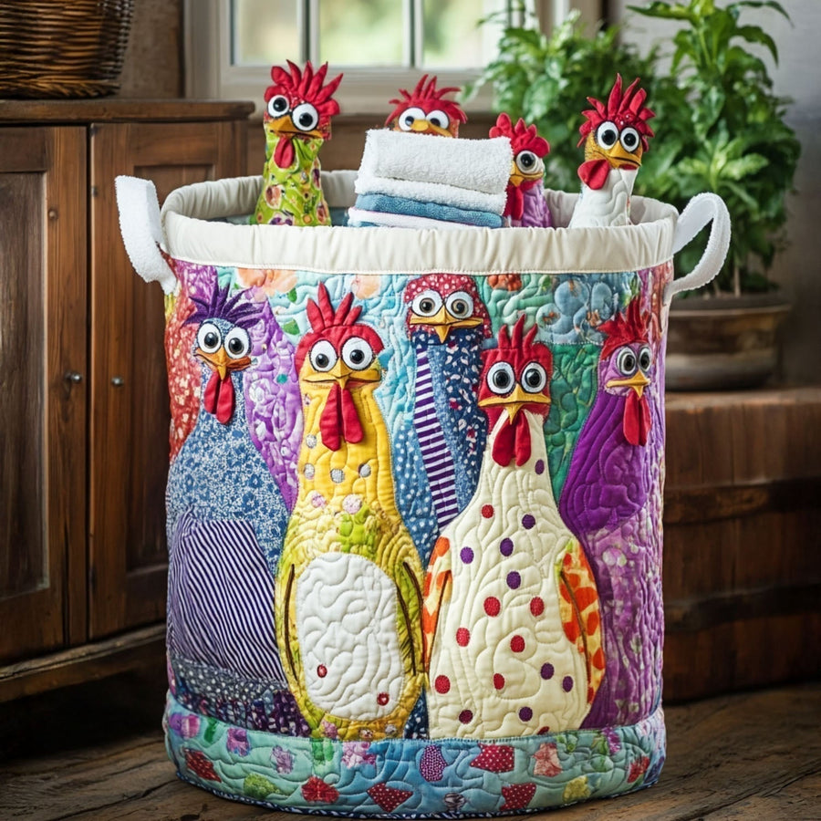 Gallina di Campagna | Cesto Portaoggetti Trapuntato
