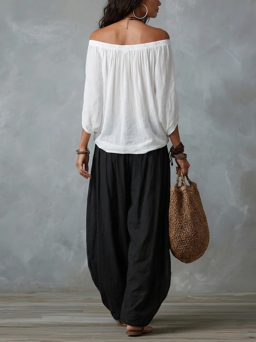 Irene | Completo Bohemien Fluido Lantern
