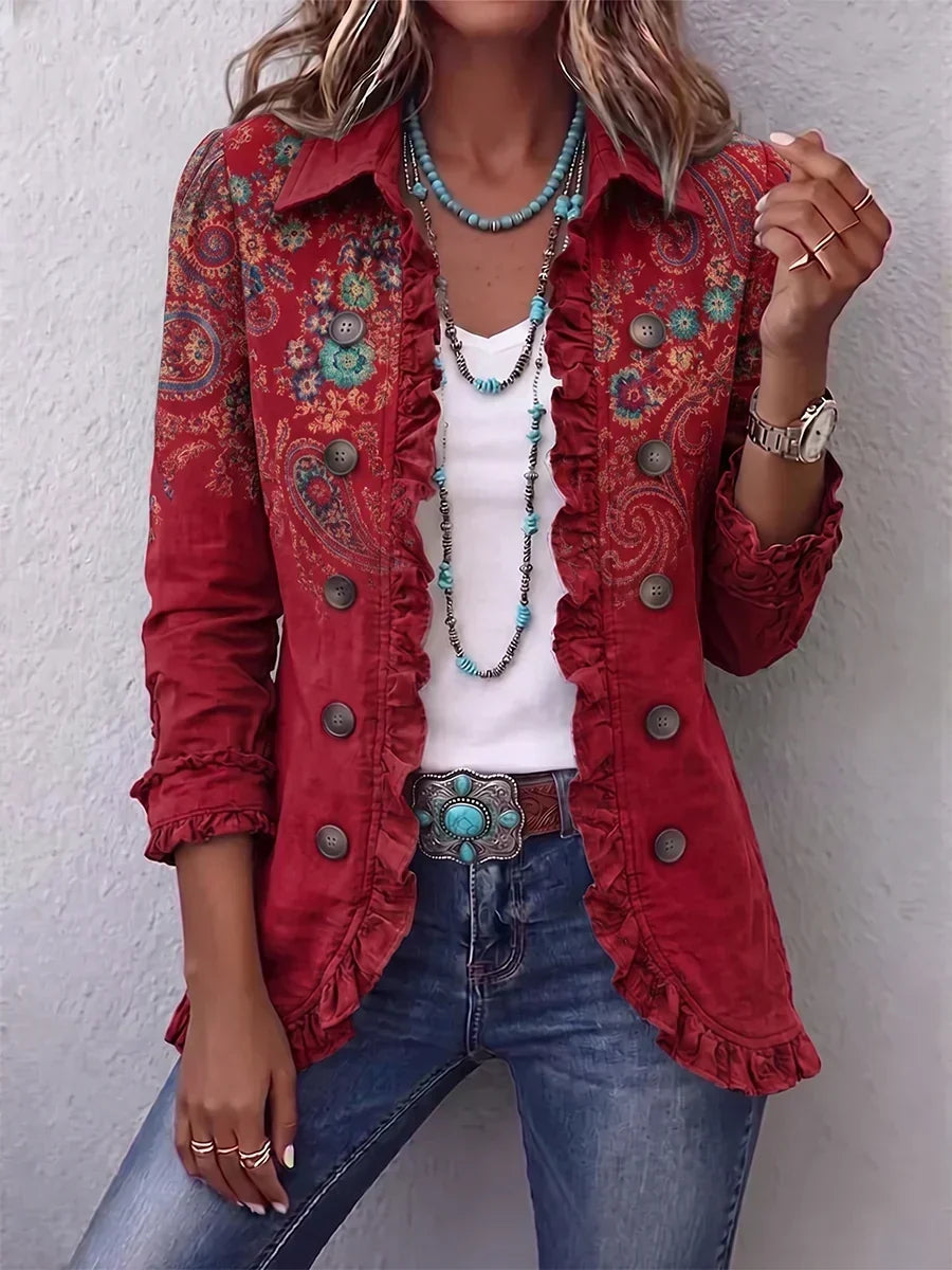 Clara | Giacca Bohémien Paisley